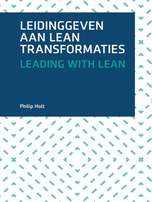 cover image of Leading with Lean